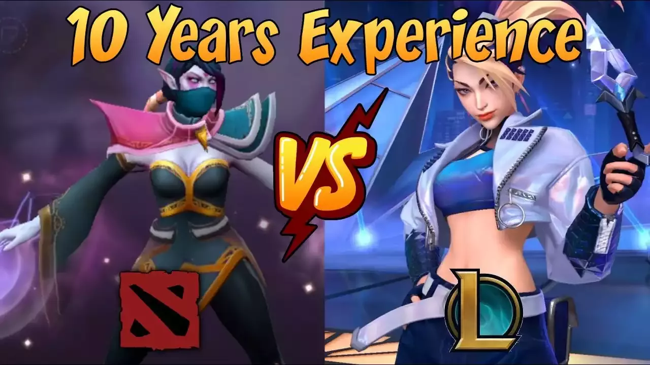 Examinando la batalla de las comunidades de League of Legends vs Dota 2